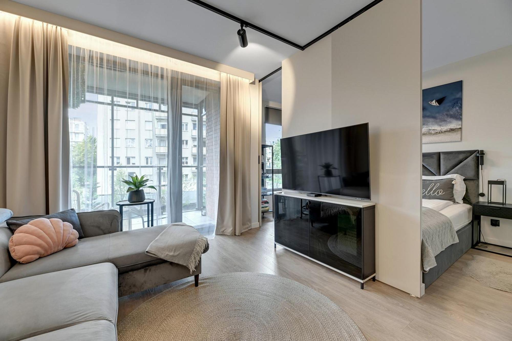 Scala City Center Premium Studios By Lion Apartments Gdańsk Eksteriør bilde