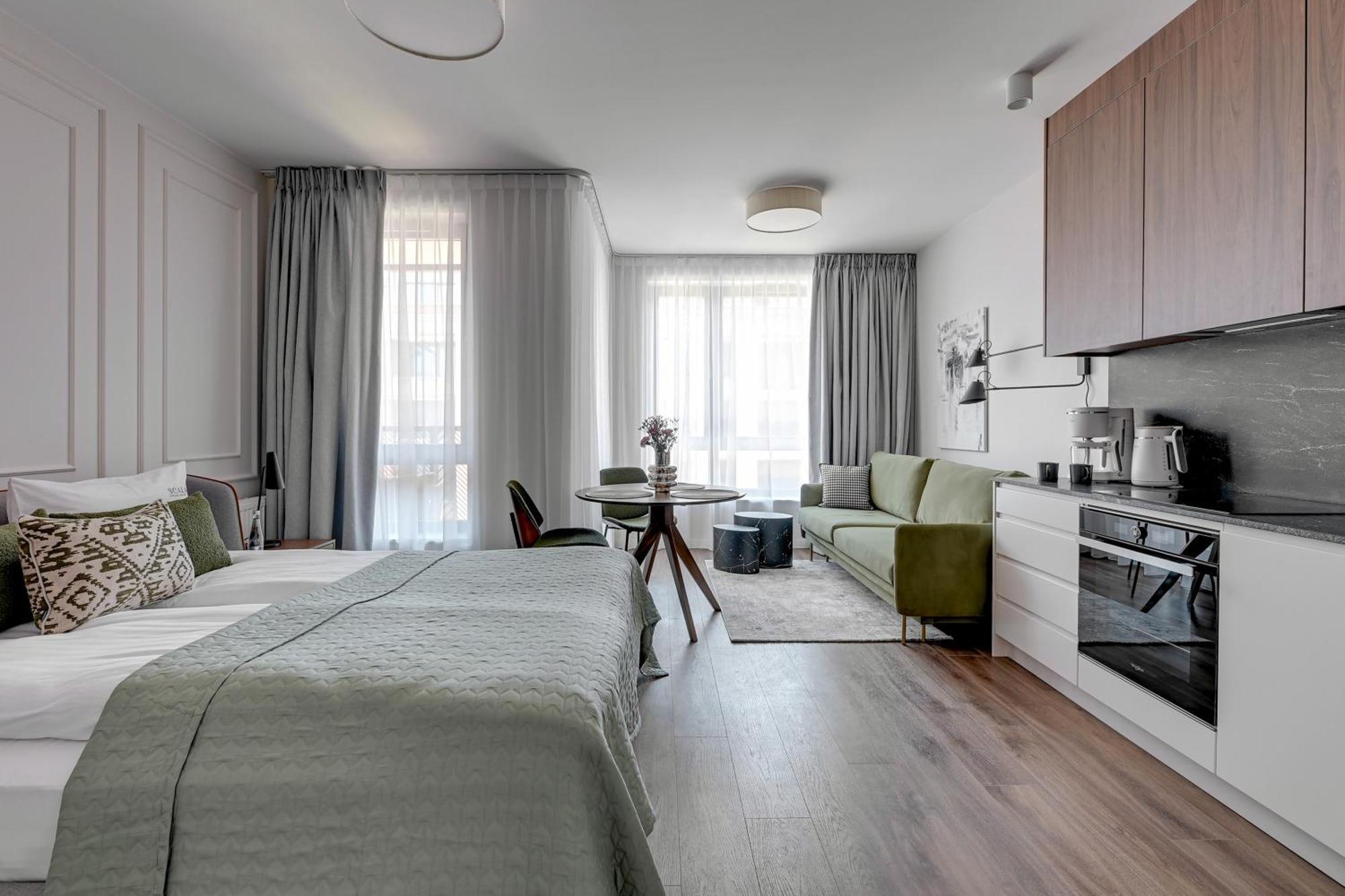 Scala City Center Premium Studios By Lion Apartments Gdańsk Eksteriør bilde