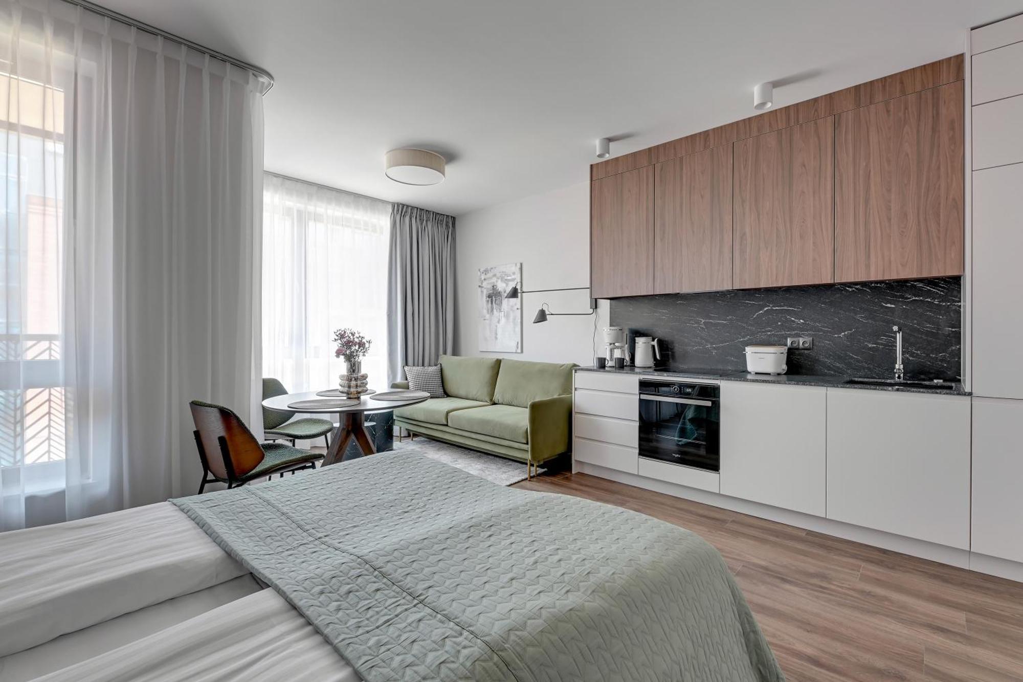 Scala City Center Premium Studios By Lion Apartments Gdańsk Eksteriør bilde
